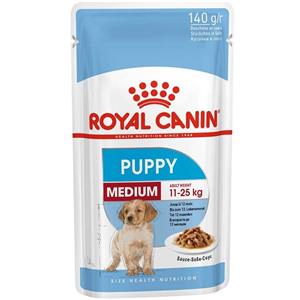 پوچ سگ رویال کنین مدل Medium Puppy وزن 140 گرم