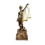مجسمه مدل ترازوی عدالت کد وکالت 16