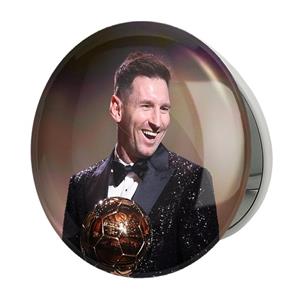 آینه جیبی خندالو طرح لیونل مسی مدل تاشو کد 13971