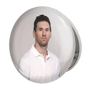 آینه جیبی خندالو طرح لیونل مسی مدل تاشو کد 13973