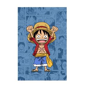 پوستر مدل انیمه وان پیس One piece طرح لوفی Luffy کد 663 