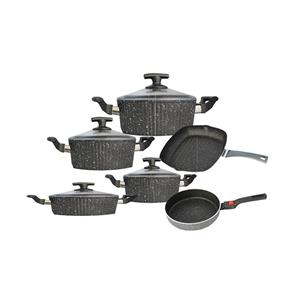 سرویس پخت و پز 10 پارچه پی ام تی مدل السا