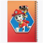 دفتر نقاشی 50 برگ خندالو مدل مارشال سگ های نگهبان Paw Patrol کد 12588