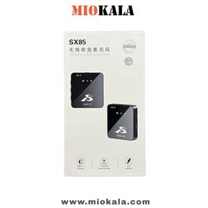 ست میکروفن یقه ای بی سیم مدل SX85 Dual Mic Type-c