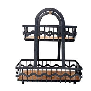 سینی سرو مدل دو طبقه مستطیل