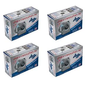 پودر جرم گیر و رسوب زدا توردان مدل Mach وزن 200 گرم مجموعه 4 عددی