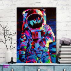 تابلو شاسی گالری استاربوی طرح فضانورد مدل هنری 225