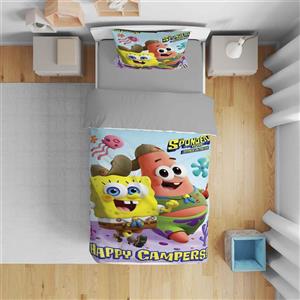 سرویس روتختی مدل باب اسفنجی5457 تک نفره 5 تکه