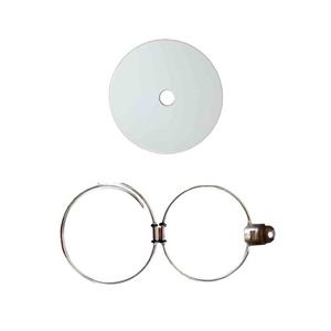 درب باک بنزین خودرو قطعه سازان کبیر مدل BAK-206WH-885 مناسب برای پژو 206 به همراه نگهدارنده