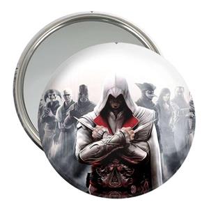 آینه جیبی خندالو طرح اساسینز کرید Assassin Creed کد 4972 