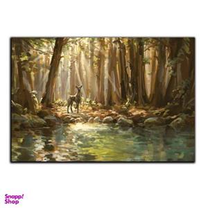 تابلو شاسی بکلیت طرح طبیعت جنگل و رودخانه مدل SH-S5336