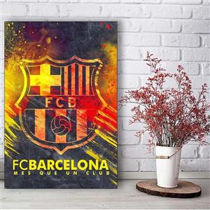 تابلو شاسی گالری استاربوی طرح بارسلونا مدل فوتبال-هنری 441