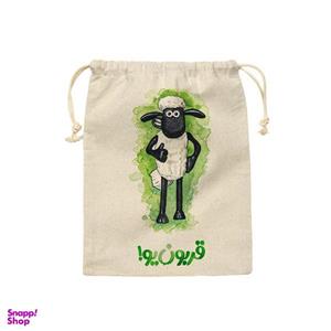 کیسه نان و سبزی ترمه طراحان ایده مدل بره ناقلا قربون یو ! کد trm225 سایز S