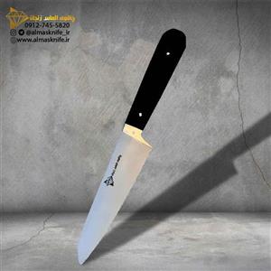 چاقو آشپزخانه الماس زنجان مدل گوشت و مرغ کد r02