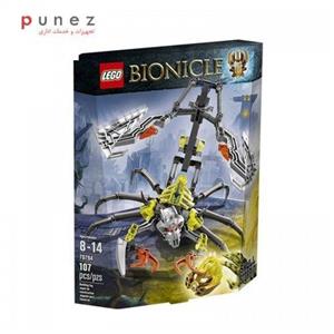 ساختنی لگو سری بیونیکل مدل اسکیول اسکورپیو Lego Bionicle Skull Scorpio Toys