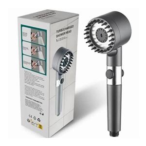 سر دوش حمام مدل توربو ماساژور دار 4 حالته