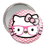 آینه جیبی خندالو مدل هلو کیتی Hello Kitty کد 2475 