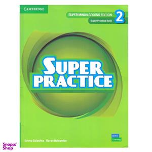 کتاب Super Minds 2 Super Practice اثر Emma Szlachta and Garan Holcombe انتشارات الوندپویان