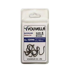 قلاب پایه کوتاه یوولا مدل BZ-12196 سایز 5 بسته 10 عددی