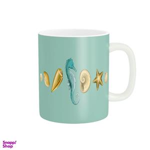 ماگ طرح اسب دریایی کد 69