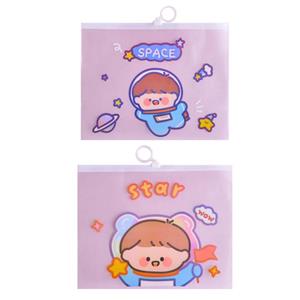 پوشه مدل زیپ دار طرح فضانورد بسته 2 عددی