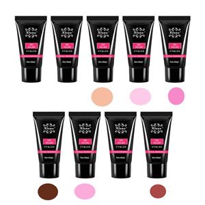 پلی ژل کاشت ناخن کلانا مدل رز حجم 60 میلی لیتر بسته 9 عددی