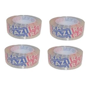 چسب نواری رازی کد 444 عرض 1.8 سانتی متر بسته 4 عددی