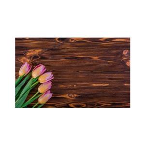 پادری طرح گل و طبیعت کد MN-M35M001-MF0077 سایز 76x46 سانتی متر