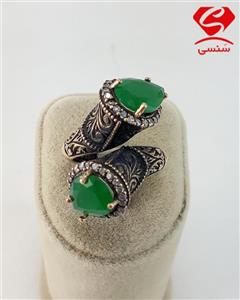 انگشتر زنانه نقره عثمانی
