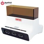 داک هارد دیسک و هاب USB3.0 با قابلیت OTB یونیتک مدل Y-1074  Unitek Y-1074 USB 3.0 Hub And HDD Dock