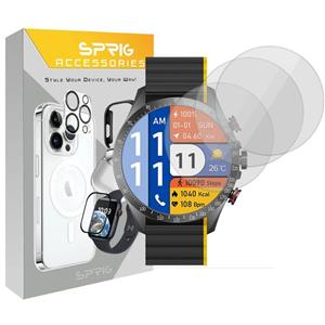 محافظ صفحه نمایش اسپریگ مدل SH-SP مناسب برای ساعت هوشمند گلوریمی M2 بسته سه عددی