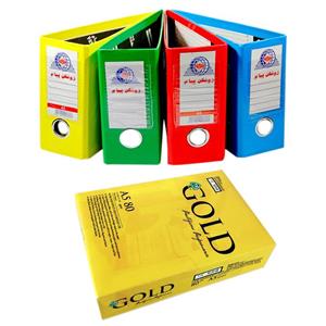 زونکن پیام کد 212 مجموعه 4 عددی به همراه یک بسته 500 عددی کاغذ A5