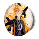 آینه جیبی خندالو طرح هیناتا شویو انیمه هایکیو Haikyu مدل تاشو کد 17752