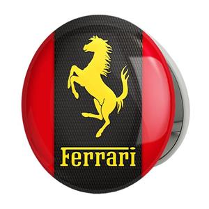 آینه جیبی خندالو طرح فراری Ferrari مدل تاشو کد 23413