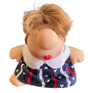 عروسک پالیز طرح مستر دماغ مدل میسیز دماغ ارتفاع 8 سانتی متر