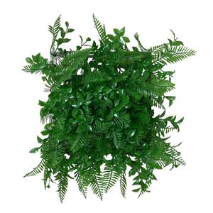 چمن مصنوعی مدل پرتراکم ضدآفتاب طرح برگ سیکات سایز 25×25 سانتی متر