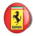 آینه جیبی خندالو طرح فراری Ferrari مدل تاشو کد 23408