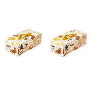 دستمال کاغذی 100 برگ گلریز مدل نوروز مبارک بسته 2 عددی