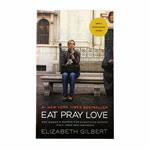 کتاب Eat Pray Love now a major motion picture اثر Elizabet Gilbert انتشارات Riverhead