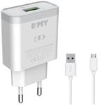 EMY MY-A301Q Qualcomm 3.0 USB Wall Travel Fast Charger