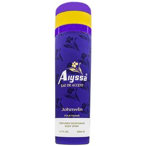 اسپری بدن زنانه جانوین مدل Aiyssa Eau...