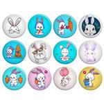 پیکسل گالری باجو طرح خرگوش کد rabbit 14 مجموعه 12 عددی