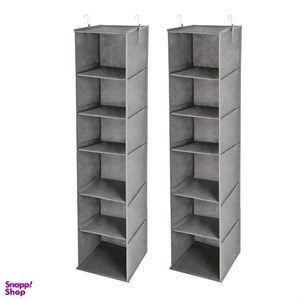 آویز نظم دهنده کفش چینش مدل شش طبقه 23 بسته دو عددی