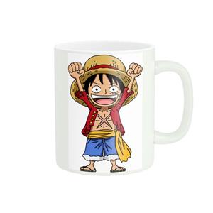 ماگ مدل لوفی luffy وان پیس کد 96302