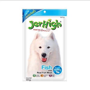 اسنک تشویقی سگ جرهای مدل Fish Stick وزن 50 گرم