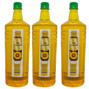 روغن آفتابگردان خالص جالینوس - 950 میلی لیتر بسته 3 عددی