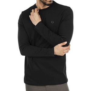 تی شرت آستین بلند مردانه جوتی جینز مدل یقه گرد کد 1551347 رنگ مشکی