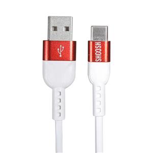 کابل تبدیل usb به usb-c شوش مدل 011 طول 1.1 متر 