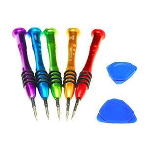 پیچ گوشتی سانشاین مدل SS-5103E مجموعه 5 عددی به همراه دو عدد قاب بازکن