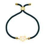 دستبند طلا 18 عیار زنانه الن نار مدل طرح پاندا ELN102161